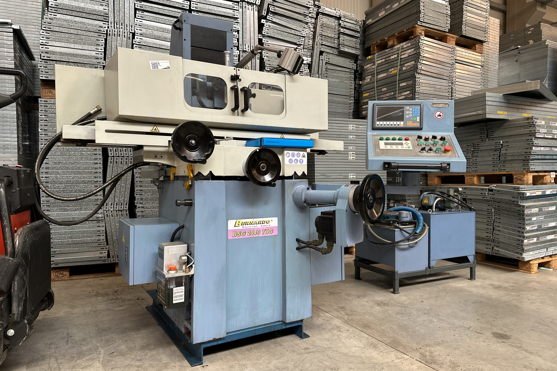 Hydraulische Flachschleifmaschine Bernardo BSG 2040 TDC, gebraucht