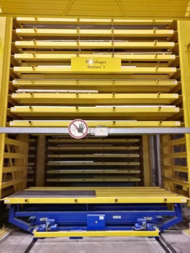 Magazzino per lamiere STOPA Altezza 18 m