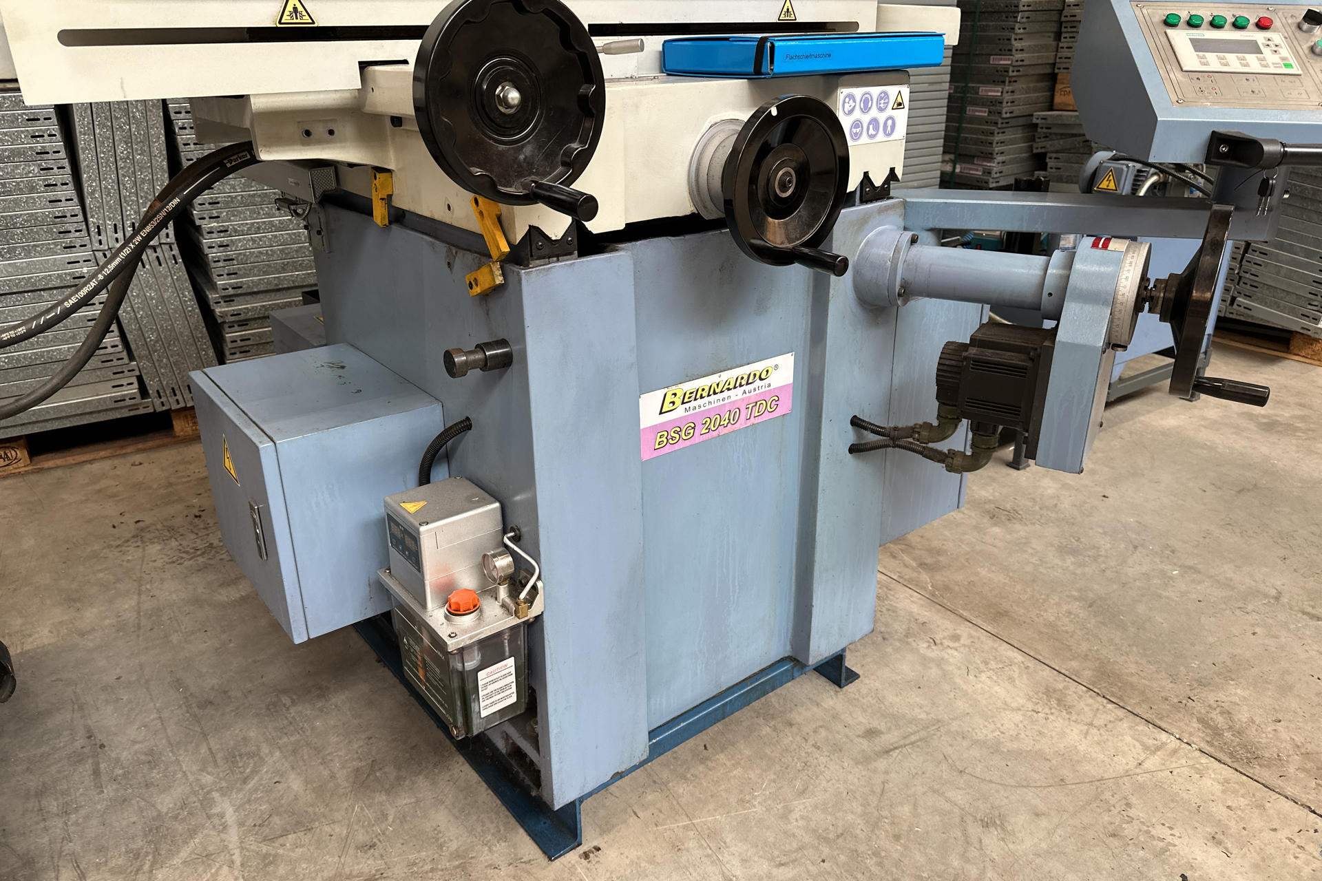 Hydraulische Flachschleifmaschine Bernardo BSG 2040 TDC, gebraucht