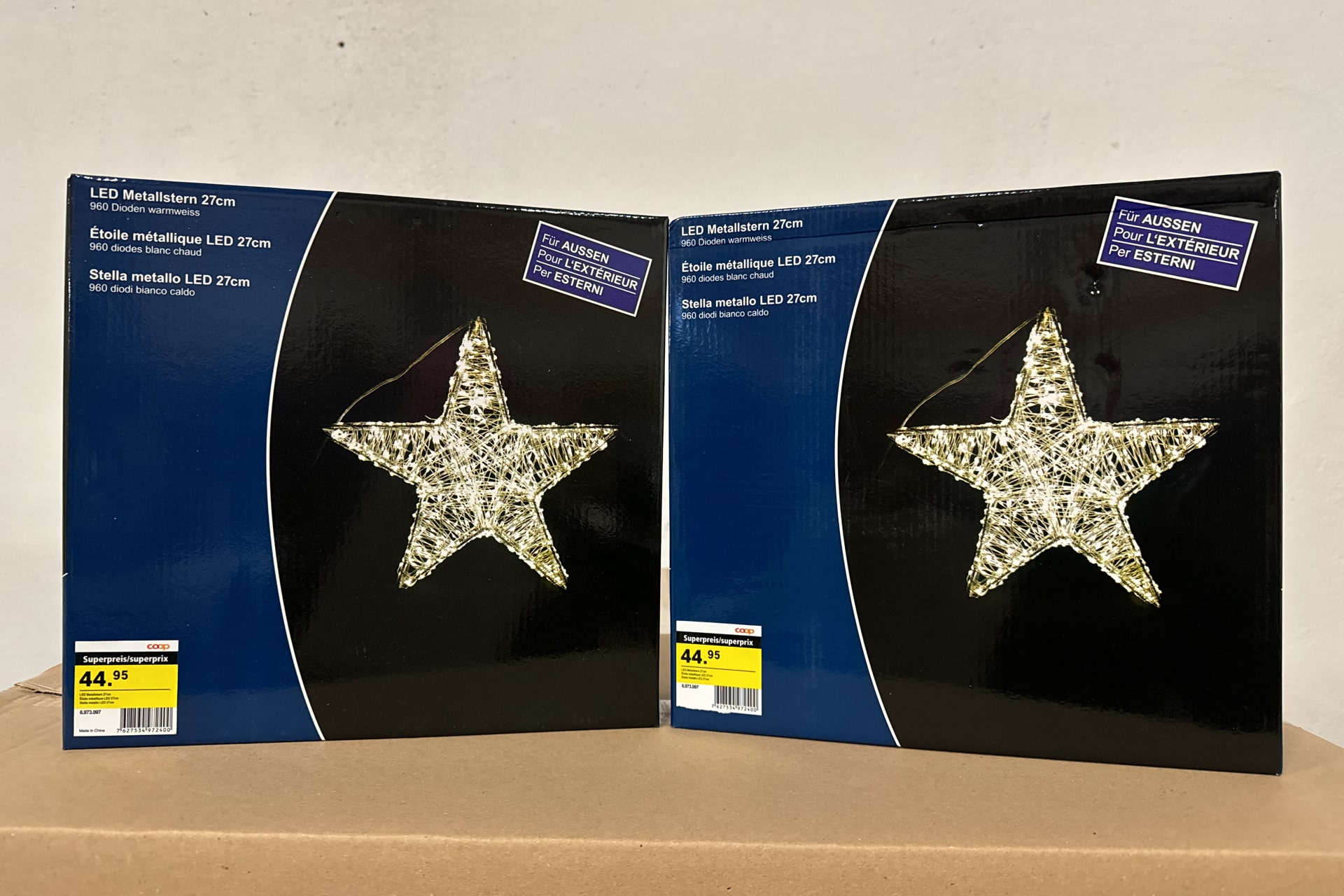 1€ Auktion: Weihnachtsdeko