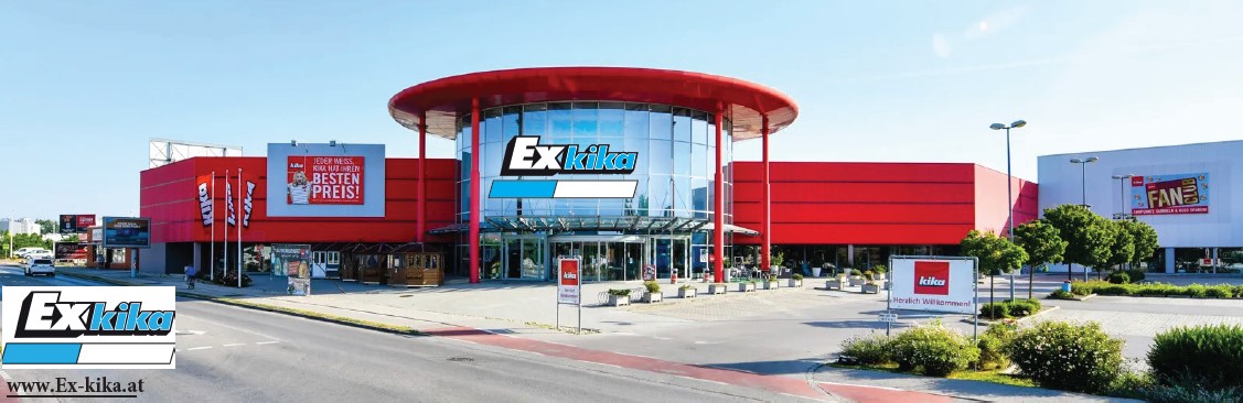 Ex-Kika Wiener Neustadt: Restposten Ladenbau, Regale, Ausstattung