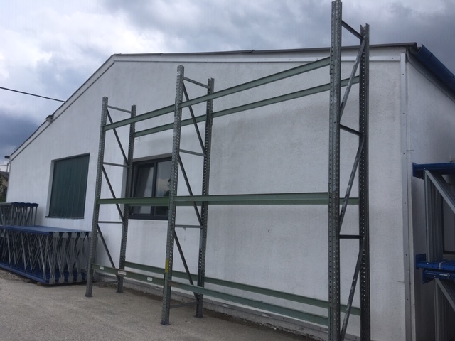 50 linear metres of Schäfer PR300 pallet racking
