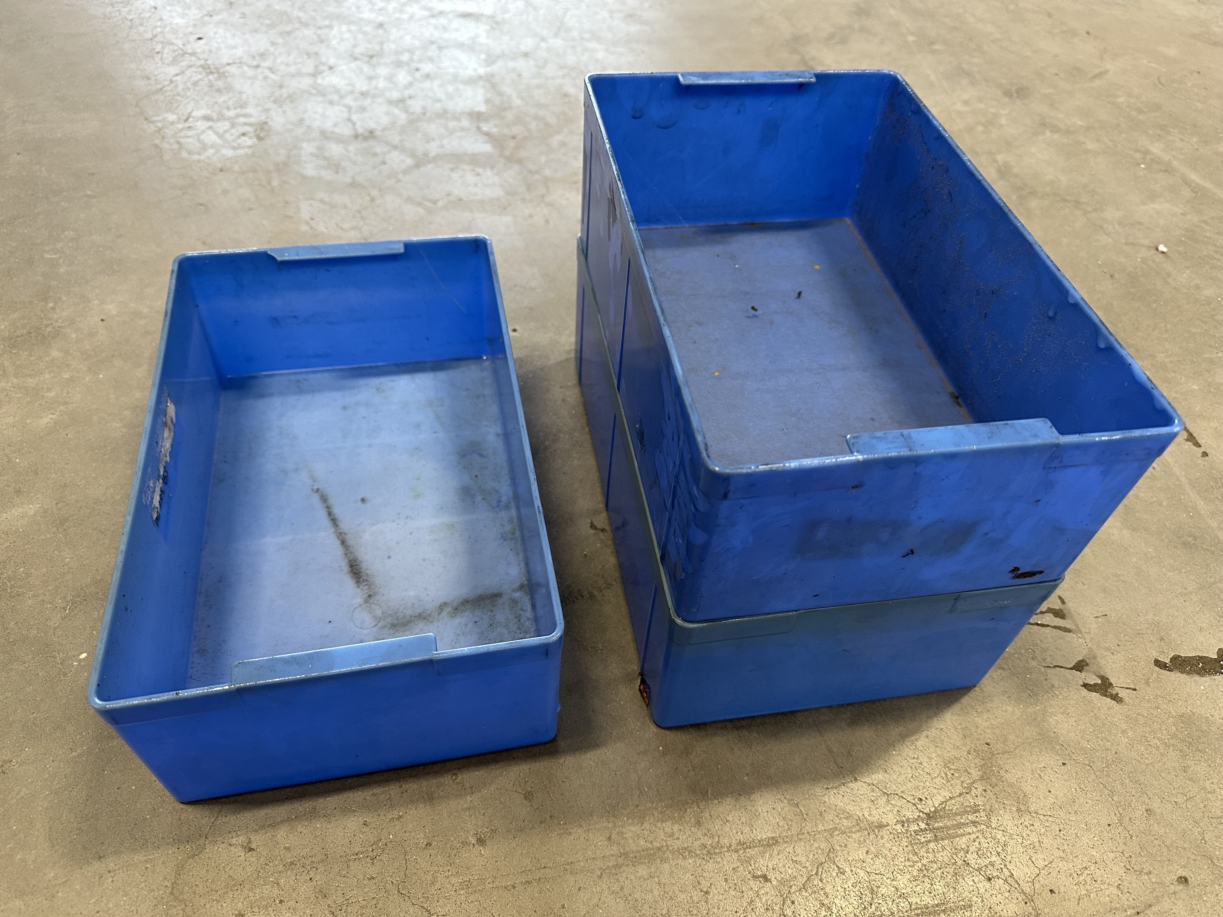 2.500 St. SSI Schäfer EK 113 Einsatzkästen - Behälter, gebraucht