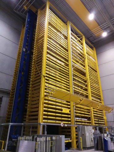 Magazzino per lamiere STOPA Altezza 18 m