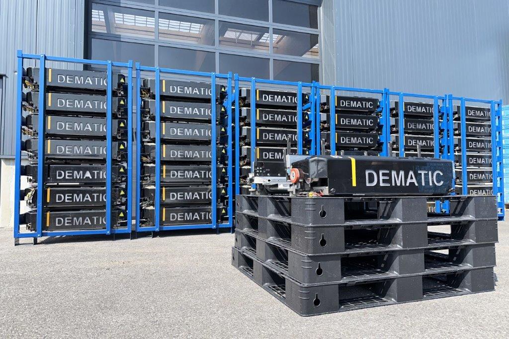 42 Stück Multishuttle Dematic DMS2 STATIC