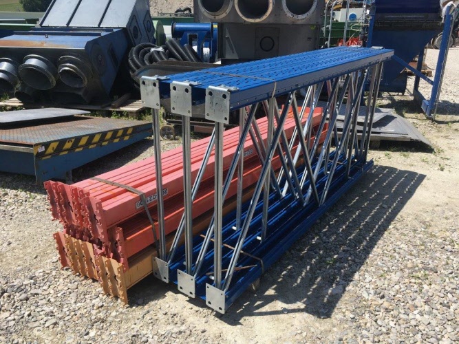 11.5 running metres of SLP pallet racking