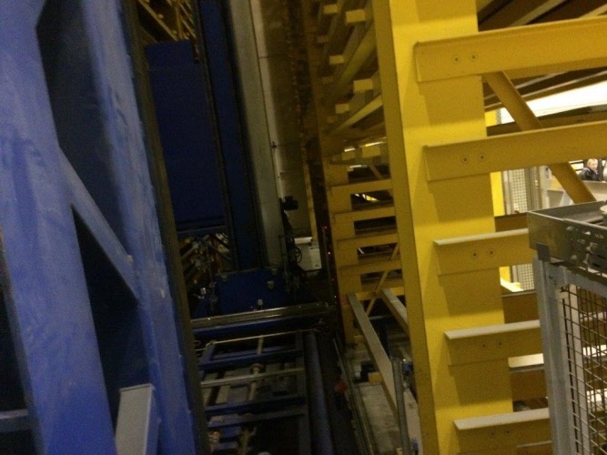 Magazzino per lamiere STOPA Altezza 18 m