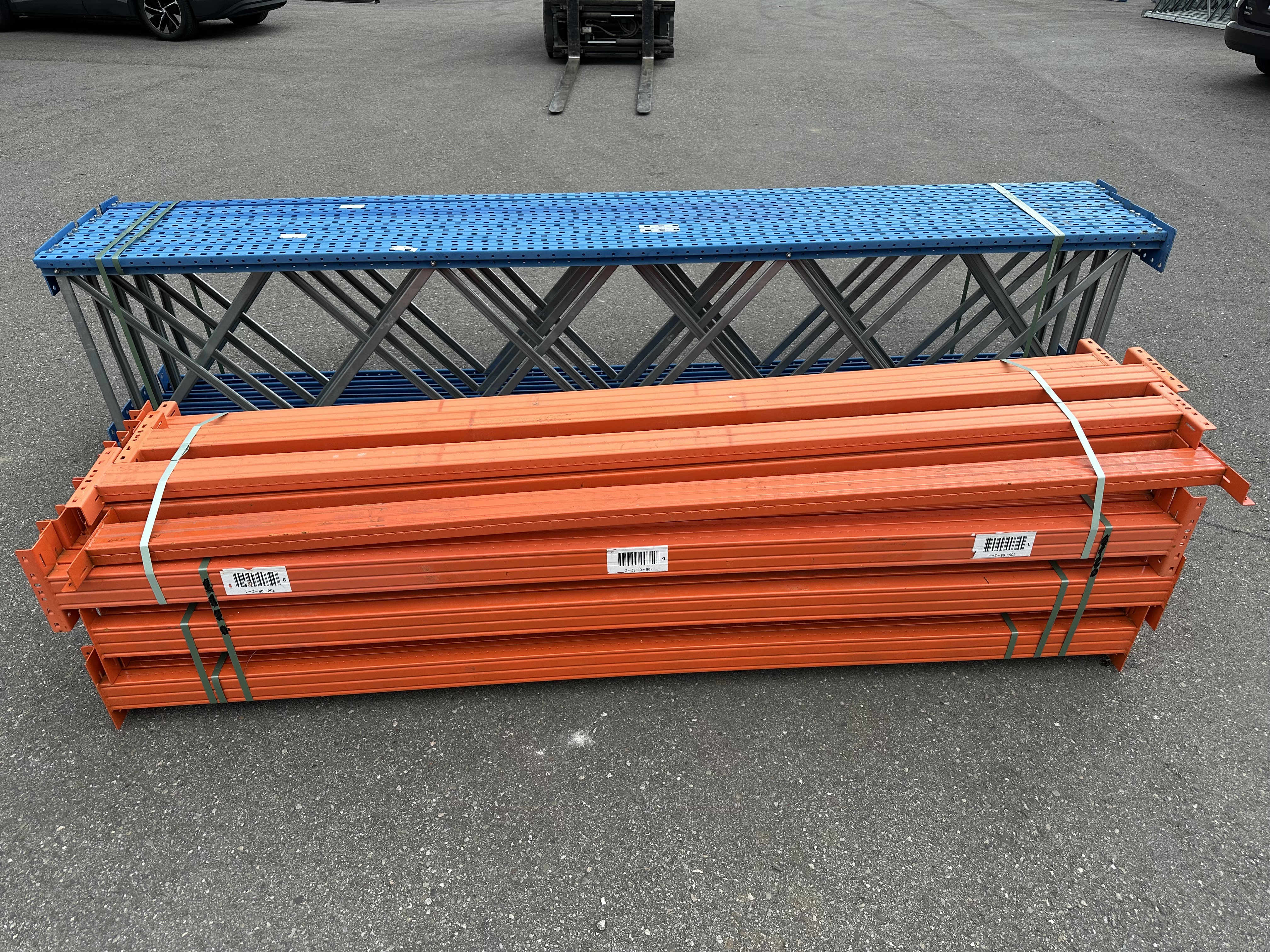 Palettenregal Jungheinrich Typ E 3,75m hoch, gebraucht