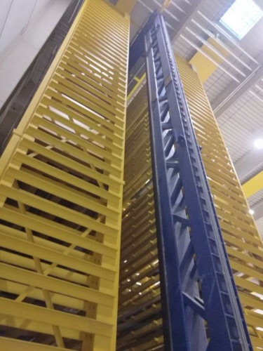 Magazzino per lamiere STOPA Altezza 18 m