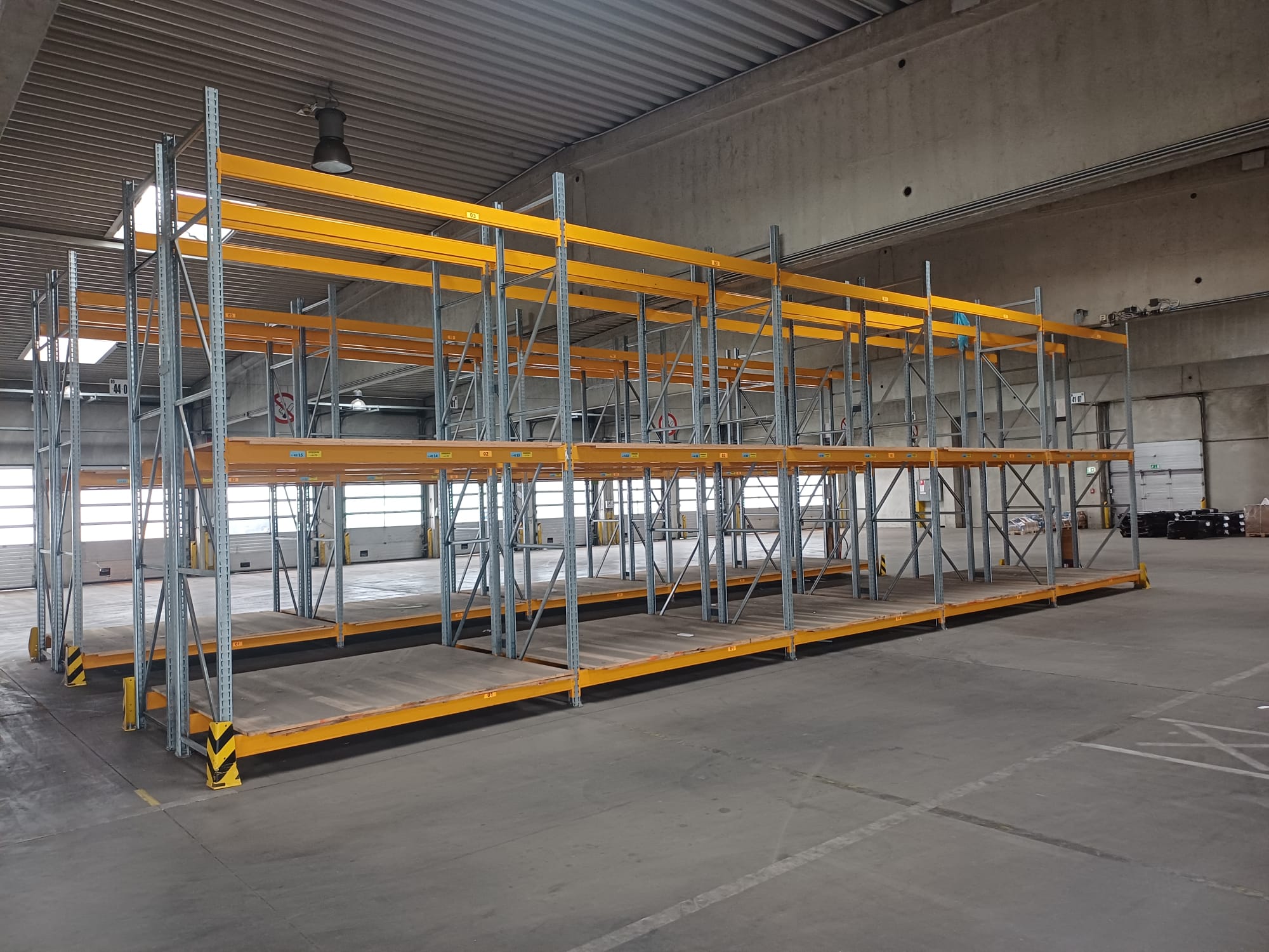 Palettenregal ca. 14,1 lfm. gebraucht