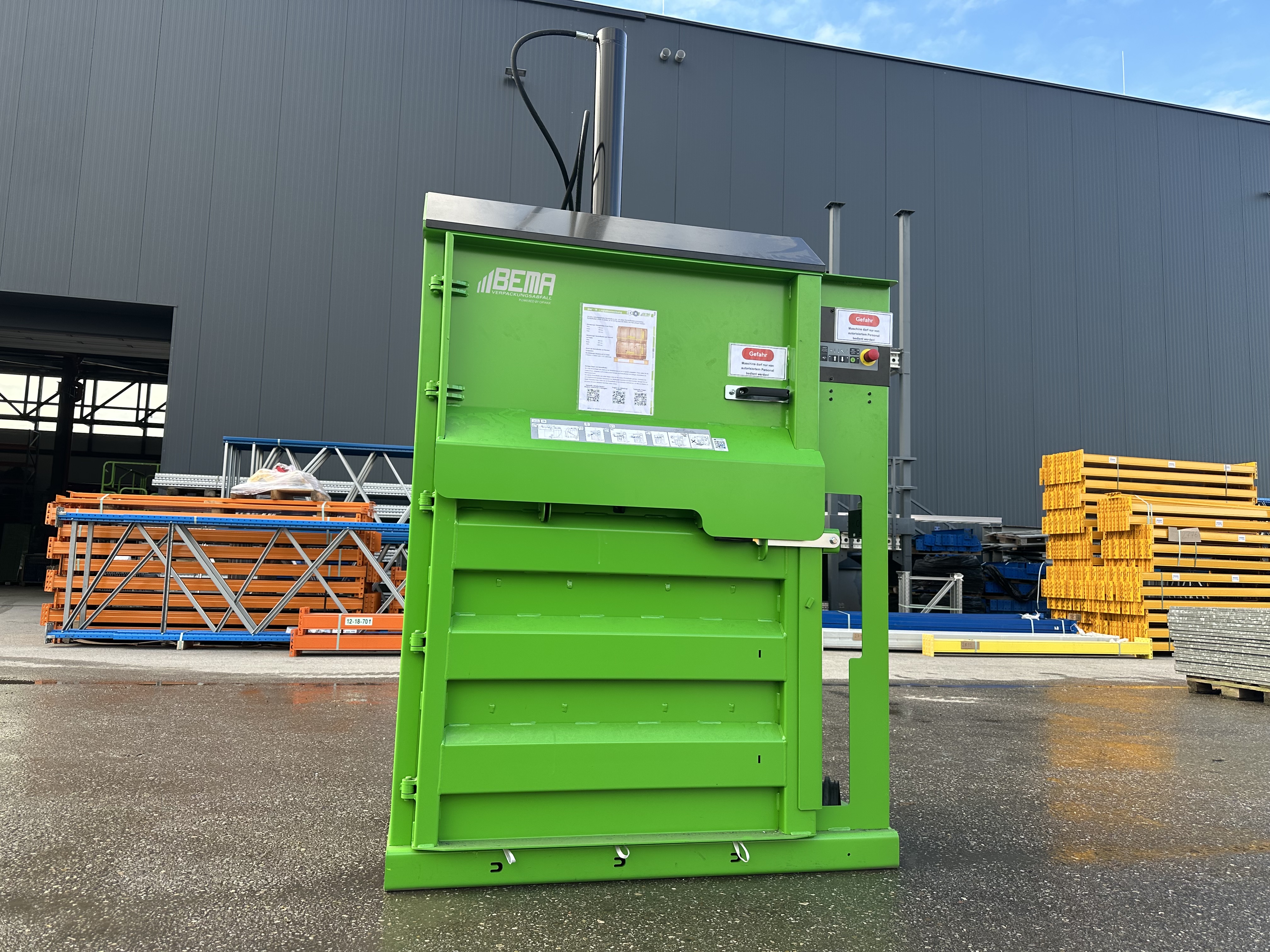 Kammerpresse - Ballenpresse ORWAK Compactor 3150, gebraucht