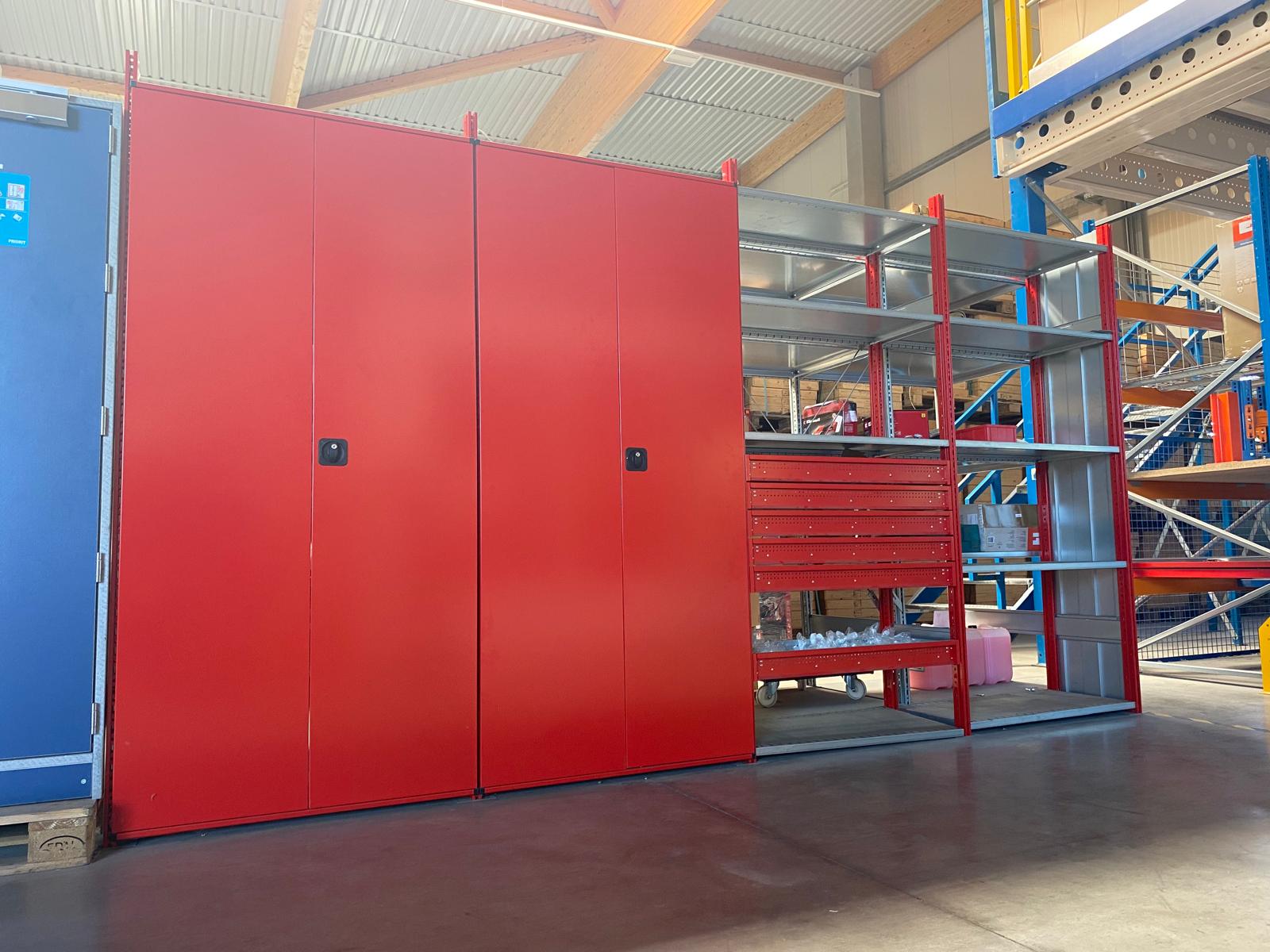 Shelf rack - Set Shepherd Red approx. 4 running metres New