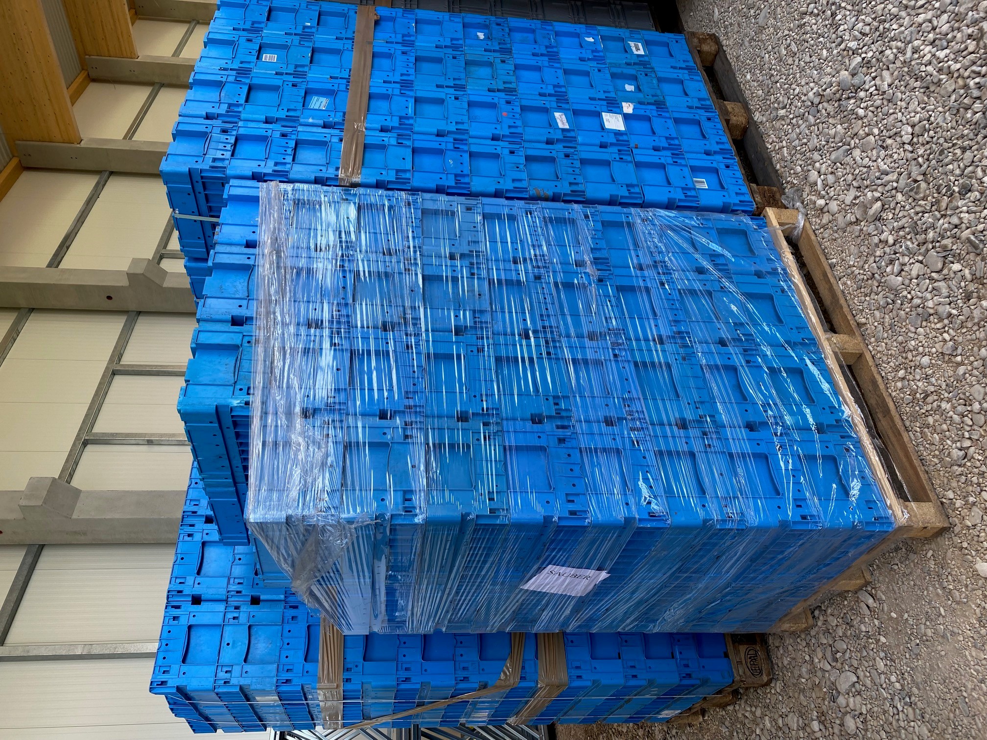 250 St. Kunststoffkiste SSI Schäfer KLT 3214 gebraucht