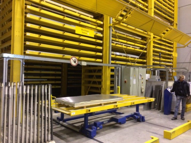 Magazzino per lamiere STOPA Altezza 18 m
