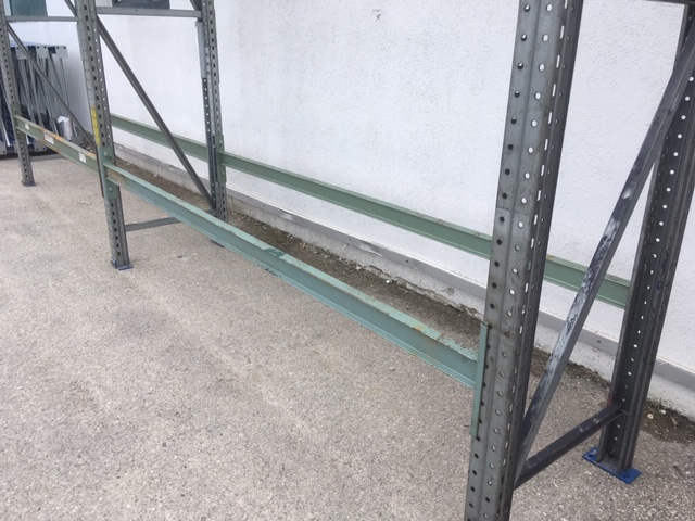 50 linear metres of Schäfer PR300 pallet racking