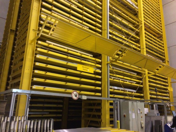 Magazzino per lamiere STOPA Altezza 18 m