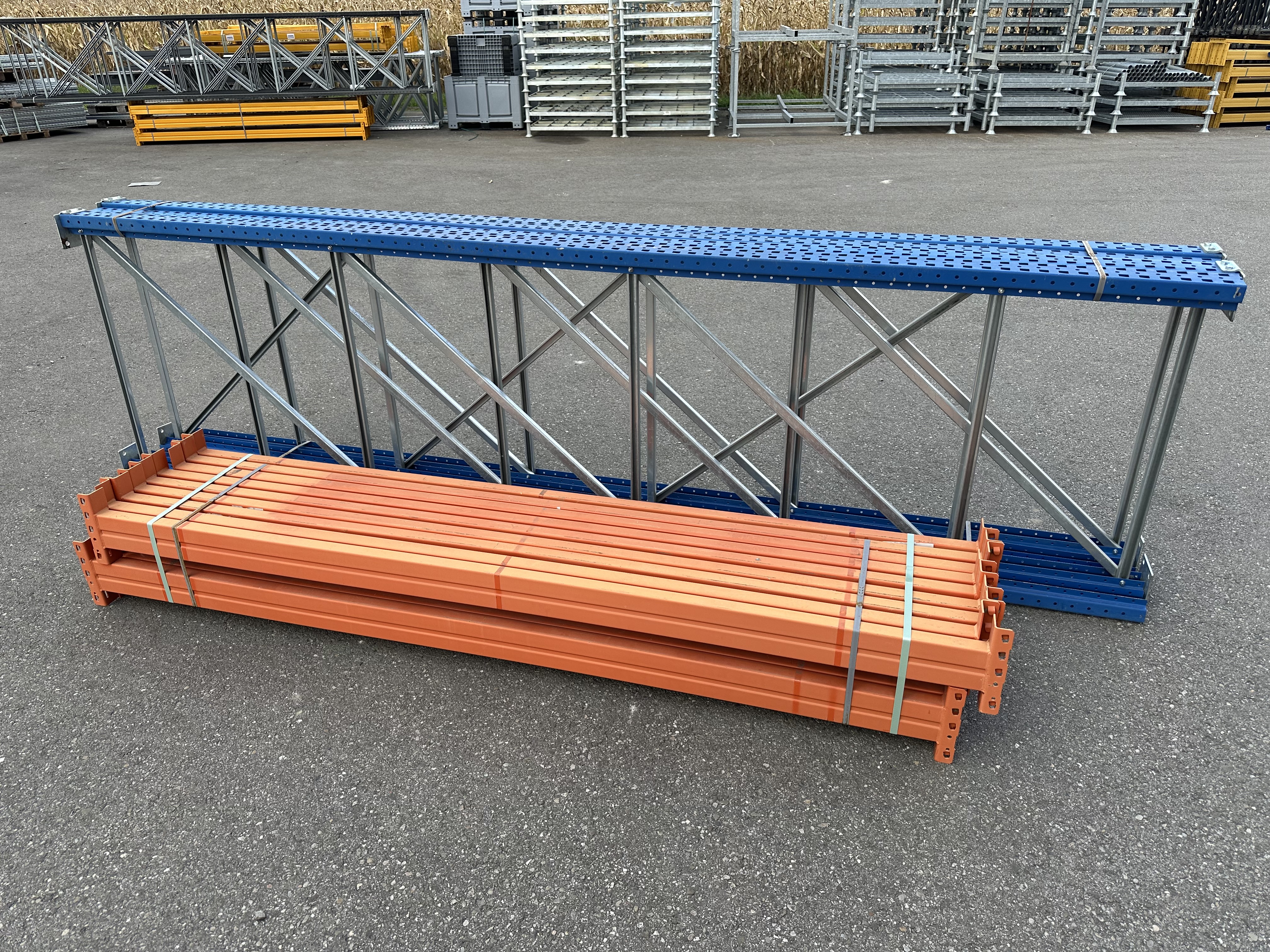 Palettenregal Meta 3,95m hoch, gebraucht