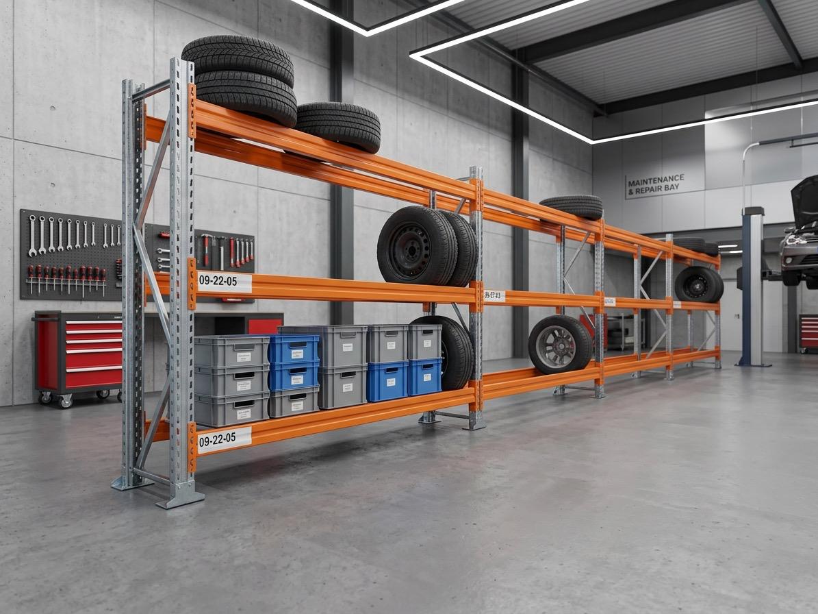 Reifenregal Stow 20 lfm. gebraucht