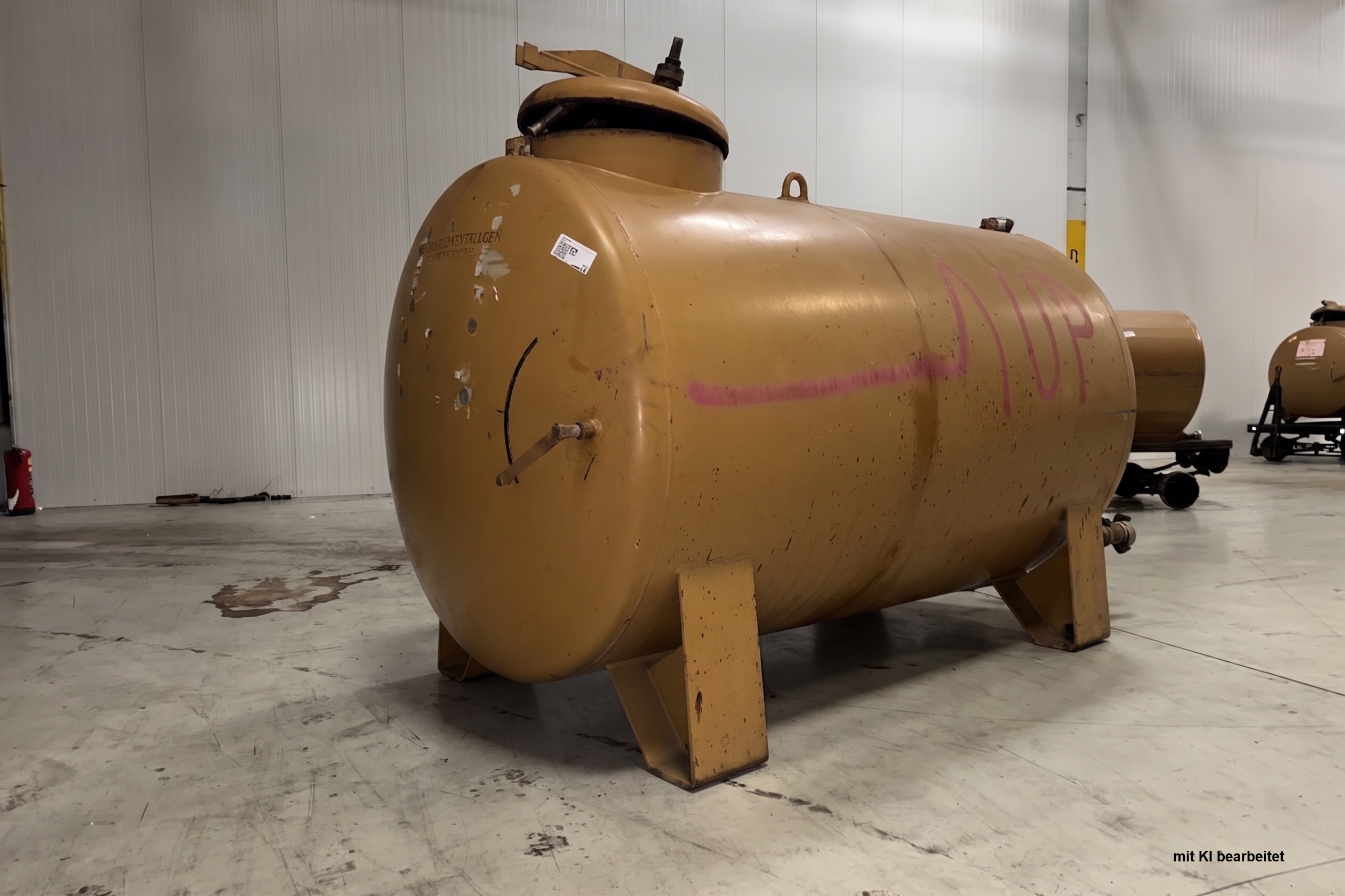 Bauer - Tank - Wassertank - Flüssigkeit Behälter Öltransportanhänger, gebraucht