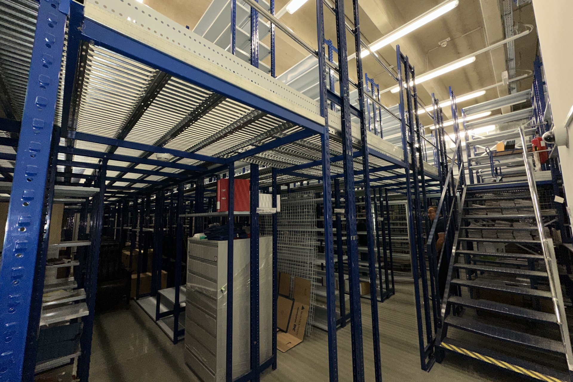 470 m² Archivregalbühne – 1 Stöckig