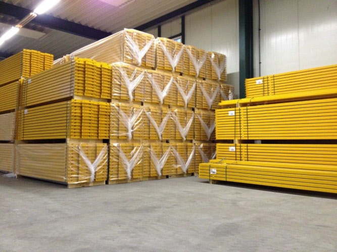 60 linear metres of Jungheinrich MPB pallet racking