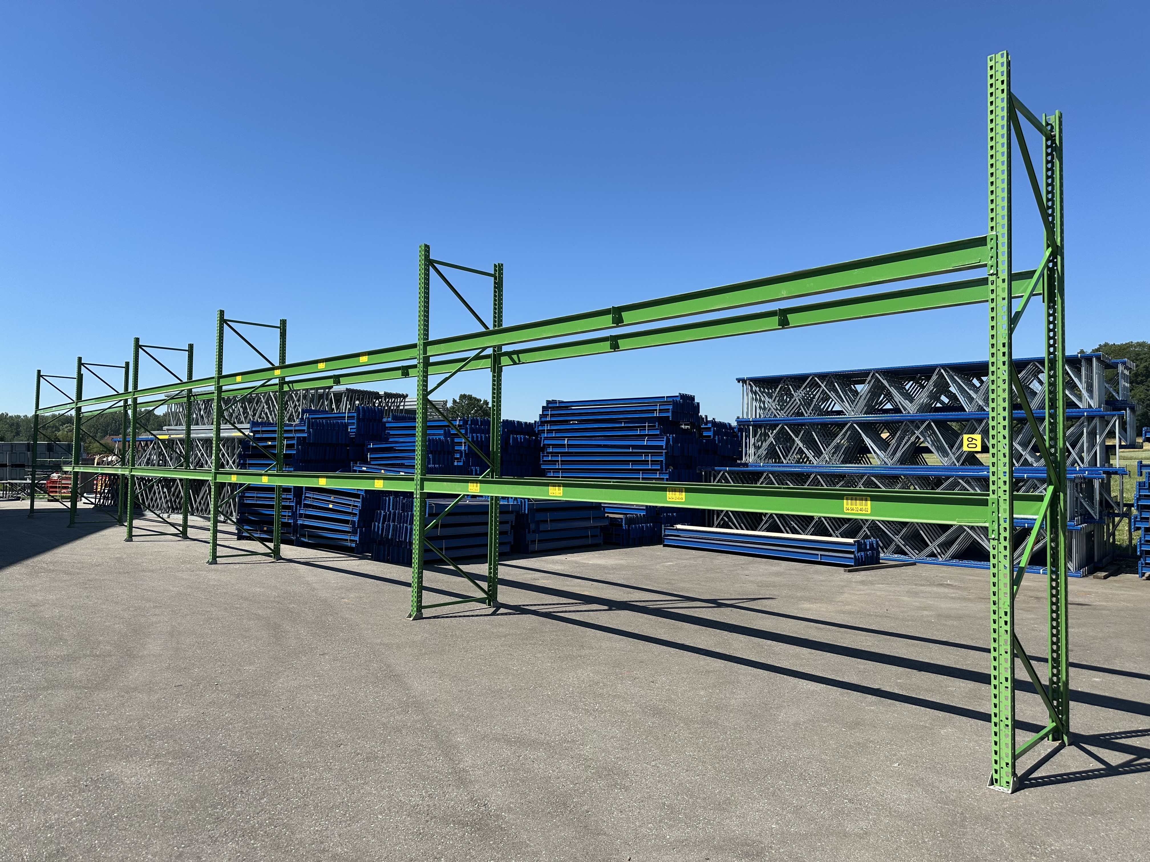 Palettenregal Voest 22 lfm. gebraucht