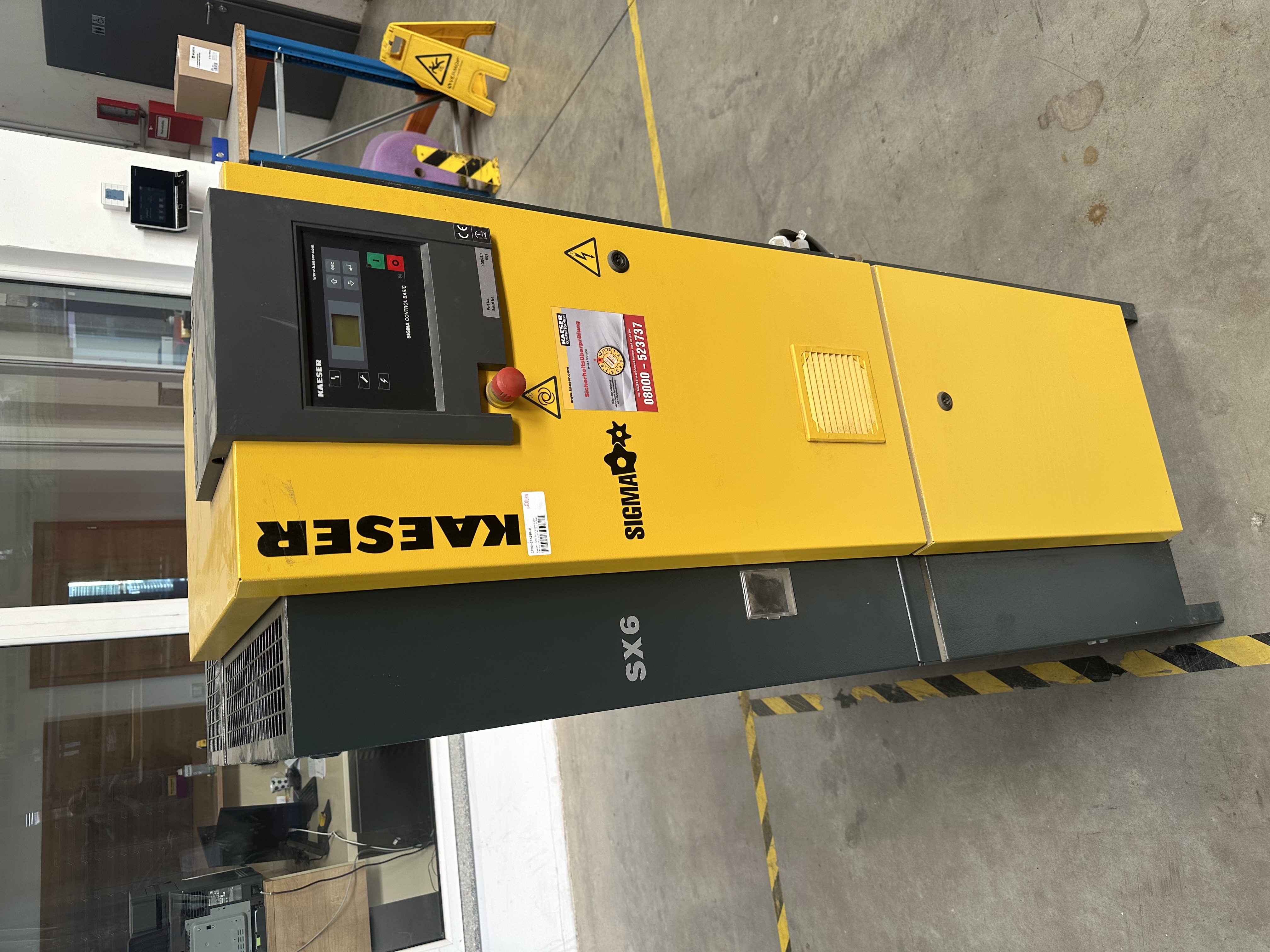 KAESER Schraubenkompressor Aircenter SX 6, gebraucht