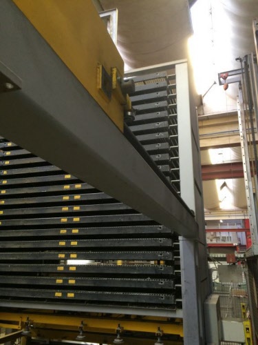 Stopa Material Rack Sheet metal storage STOPA 86 compartments large format | P1743