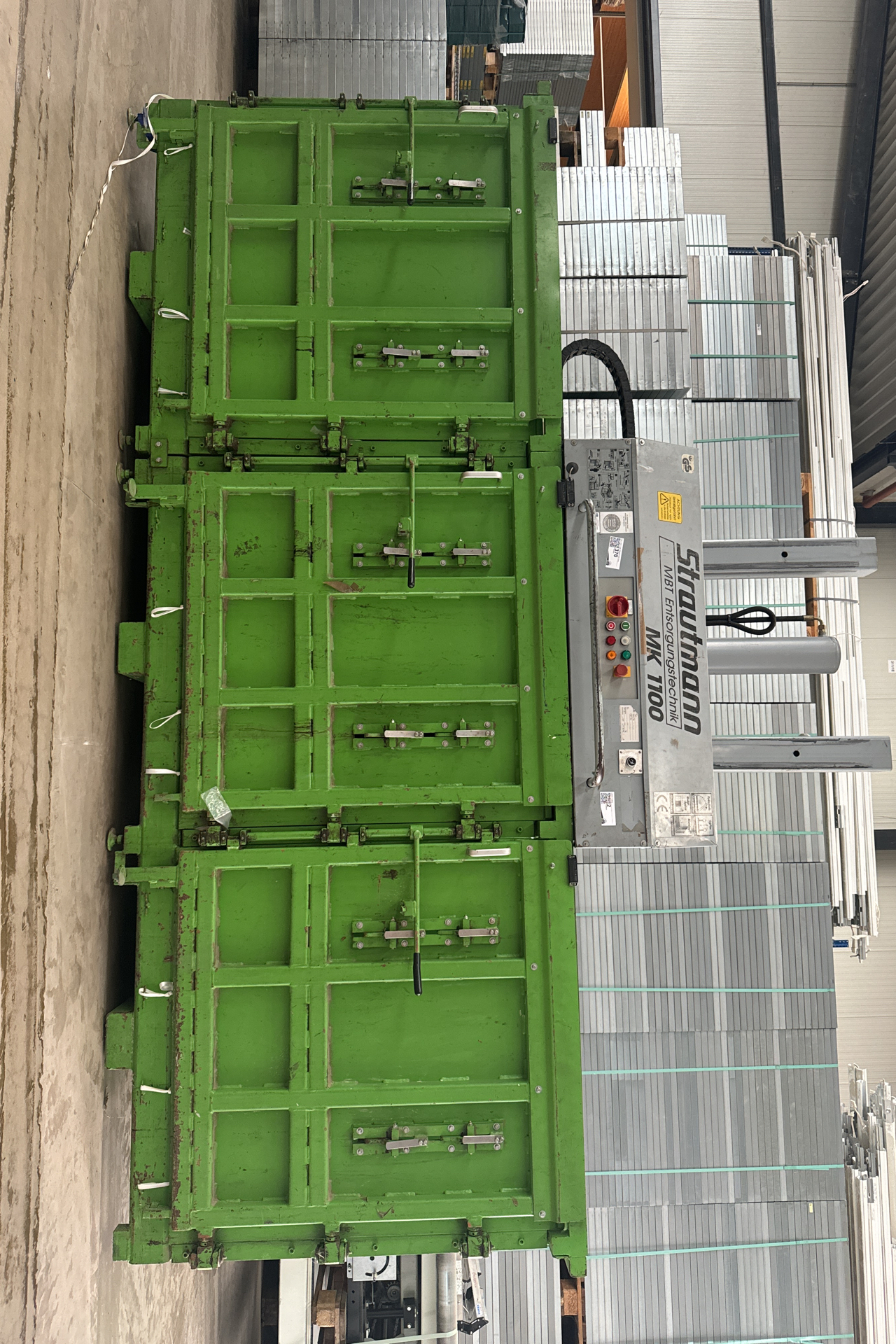 3 Kammerpresse – Müllpresse Strautmann MK 1100 gebraucht