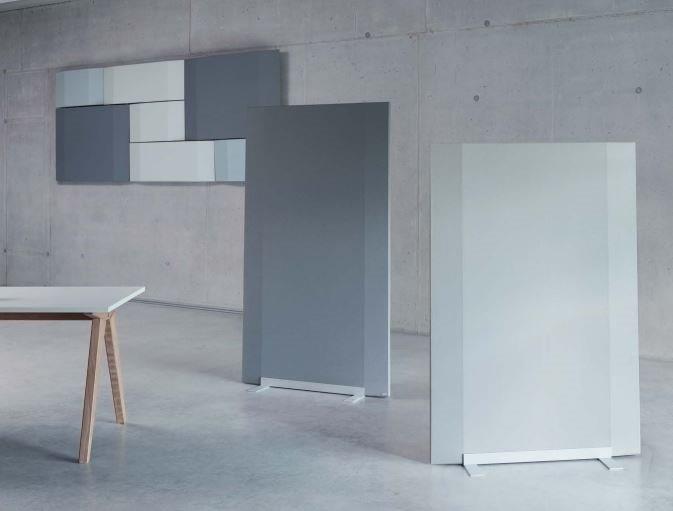 Akustikpaneele NEUWARE: Wandboards, Eckelemente und Wandfliesen