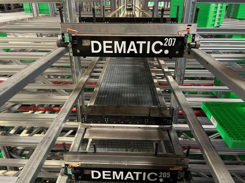 320 Stück Dematic Multishuttle DMS 2 31,5 kg