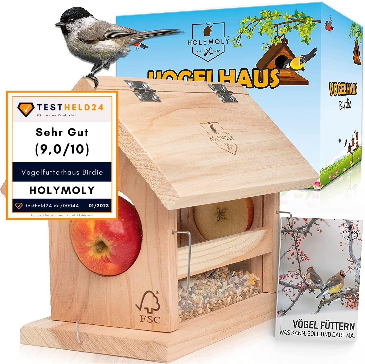 630 Vogelhäuser, Bienenhotels und Eichhörnchenhäuser