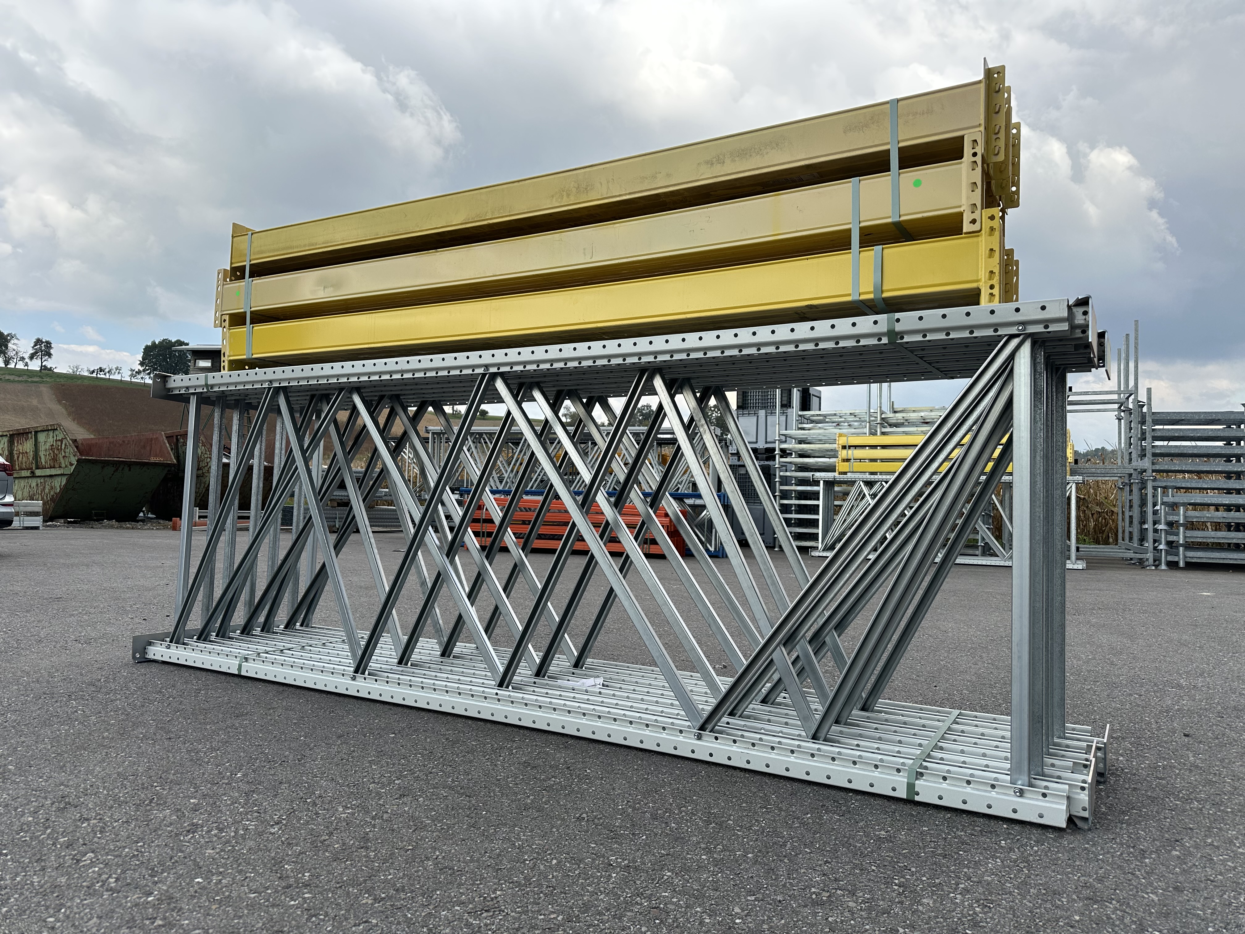 Palettenregal Jungheinrich 3,2m hoch, gebraucht