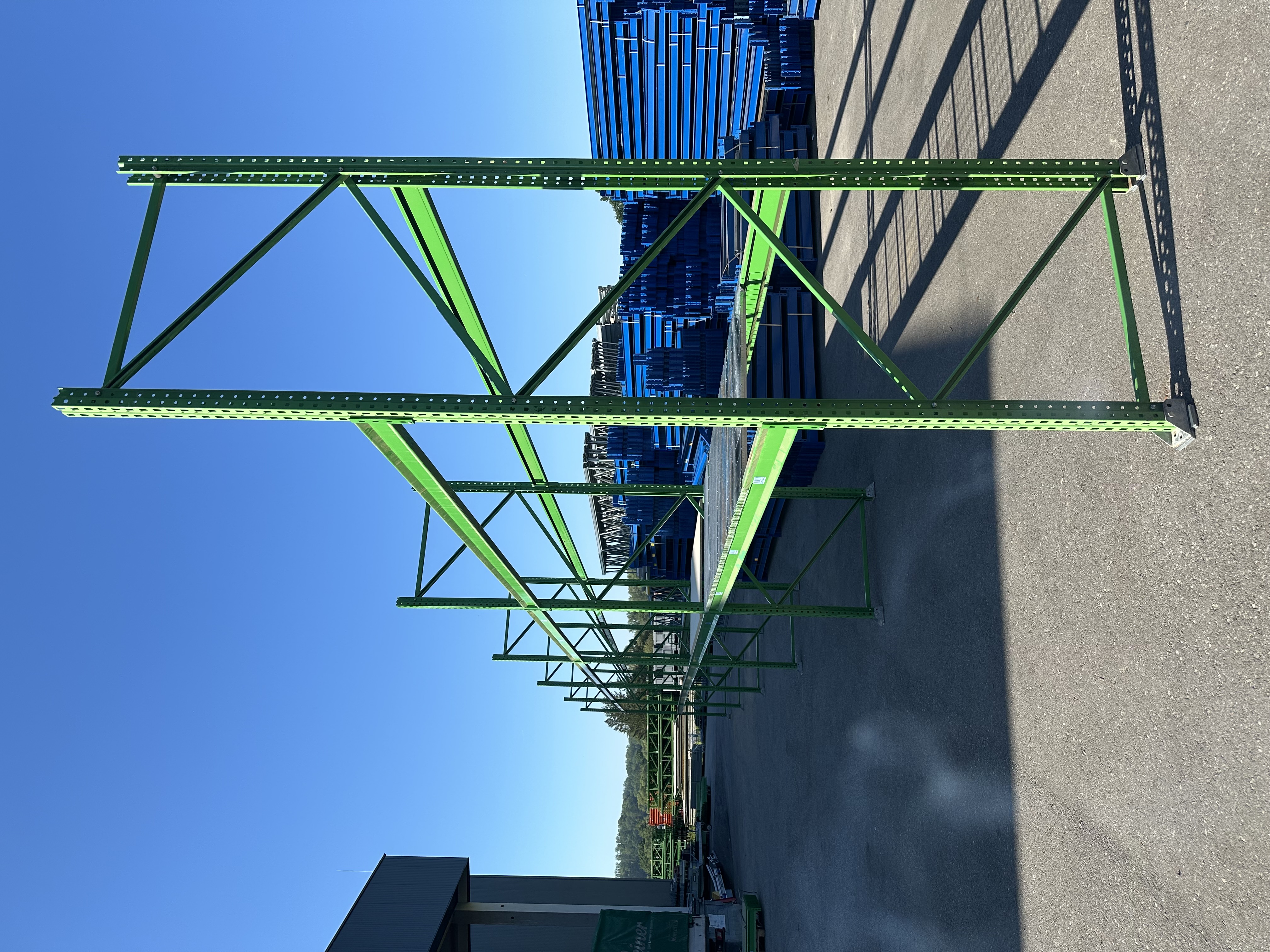 Palettenregal Voest ca. 55 lfm. gebraucht