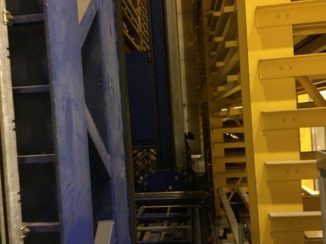 Magazzino per lamiere STOPA Altezza 18 m