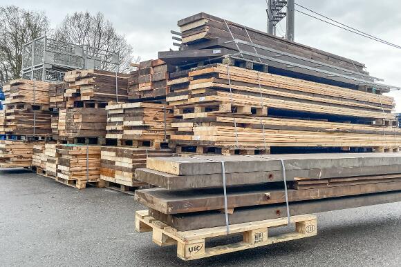 Leimbinder und Pfostenböden