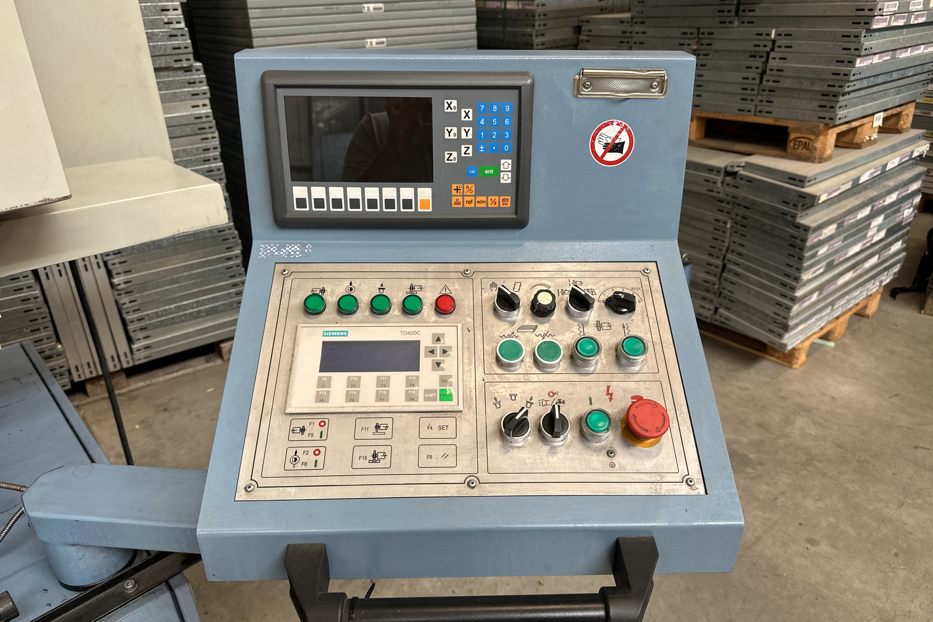 Hydraulische Flachschleifmaschine Bernardo BSG 2040 TDC, gebraucht