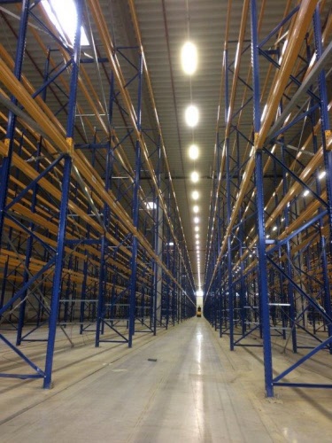 60 linear metres of Jungheinrich MPB pallet racking