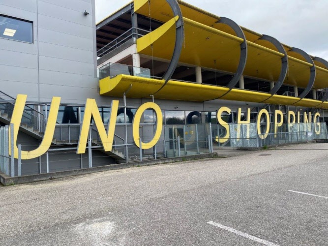 Ausstattung eines Einkaufszentrums