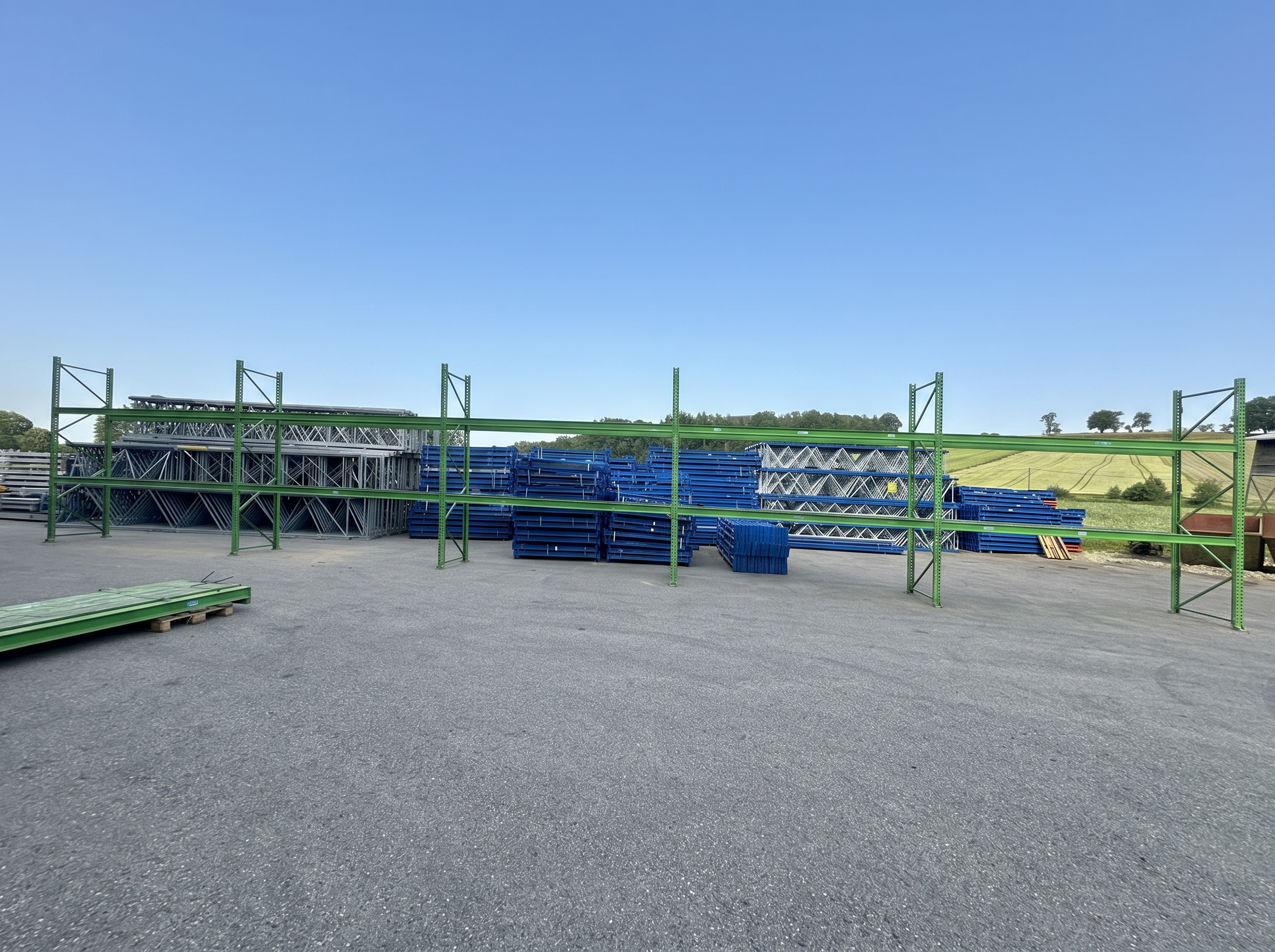 Palettenregal Voest ca. 55 lfm. gebraucht