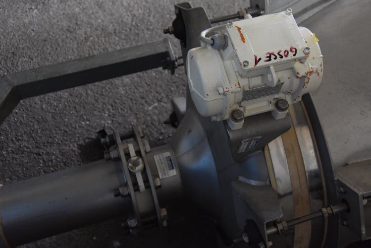 Silo di riempimento in acciaio inox con vibratore