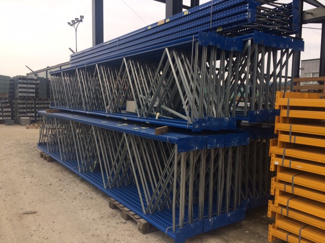 100 m pallet racking Jungheinrich type "E"