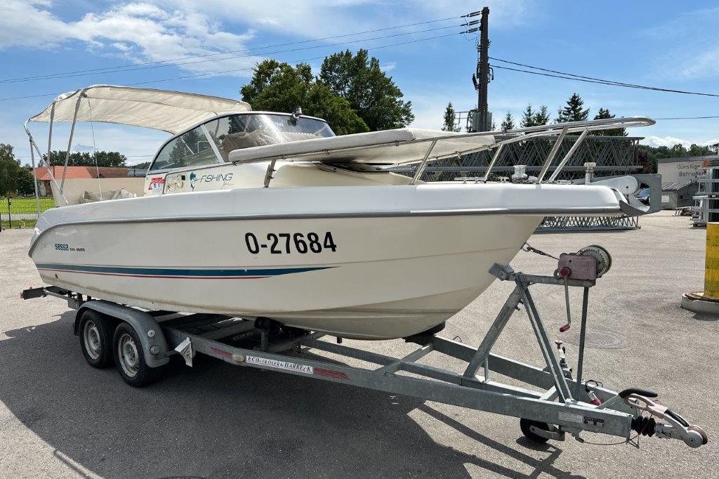 Motoryacht Sessa Key West 20 mit Transportanhänger - 1 Posten