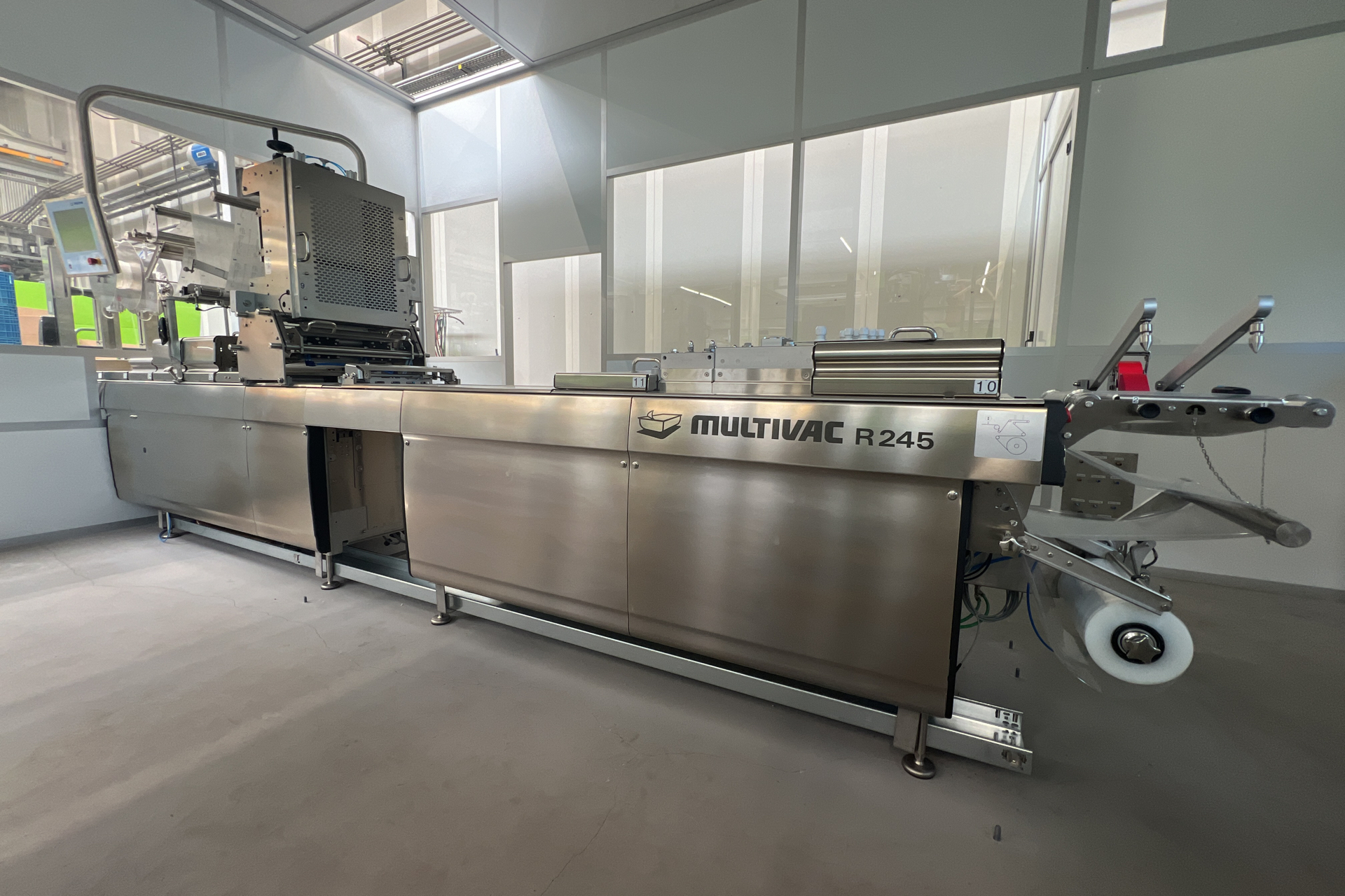 MULTIVAC R 245 Medical High-End Tiefziehverpackungsmaschine, neuwertig