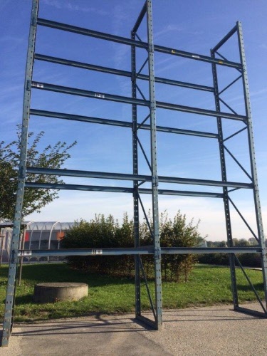 30 linear metres of Hubertus pallet racking