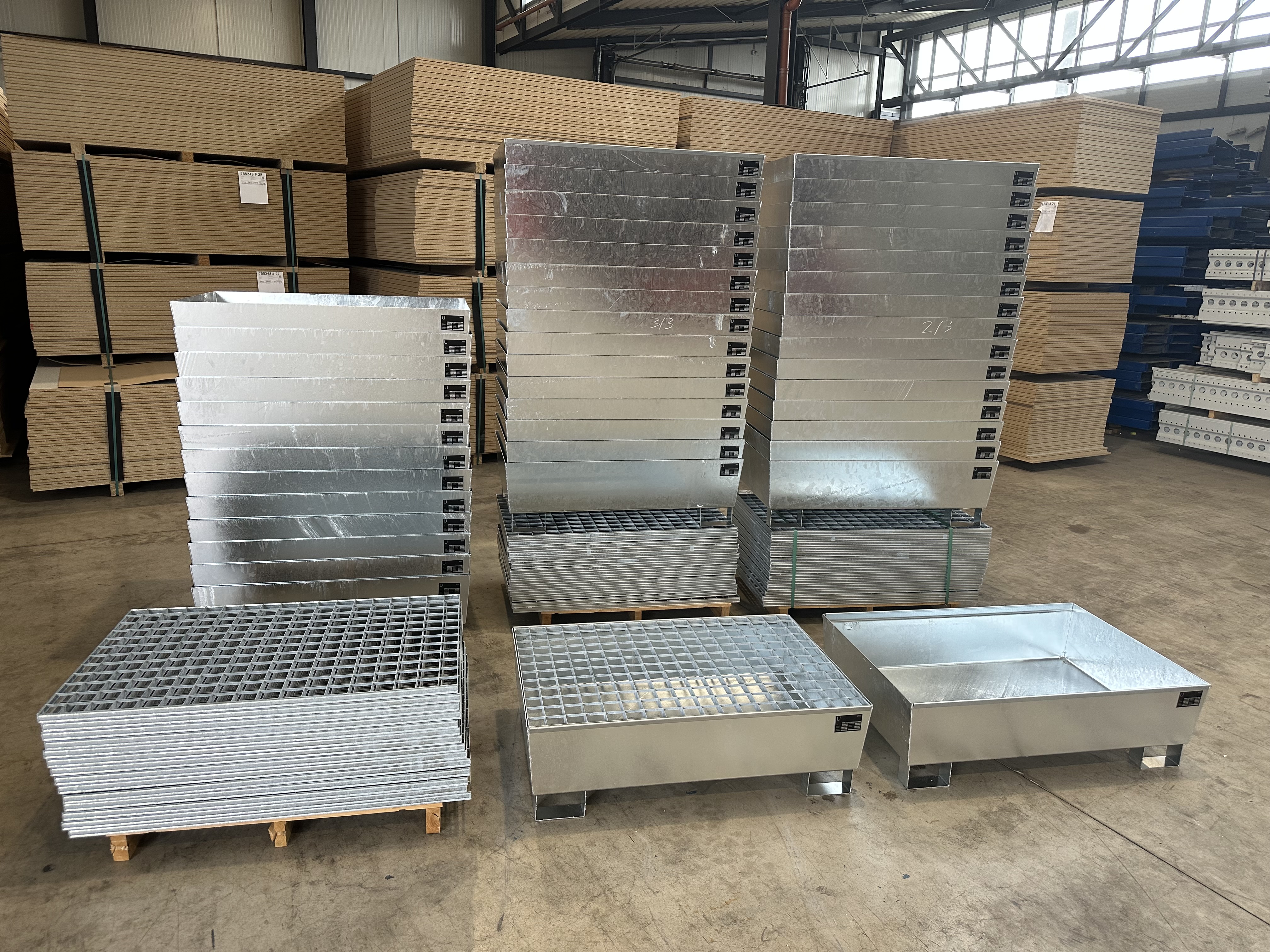 100 St. Bauer Auffangwanne neu