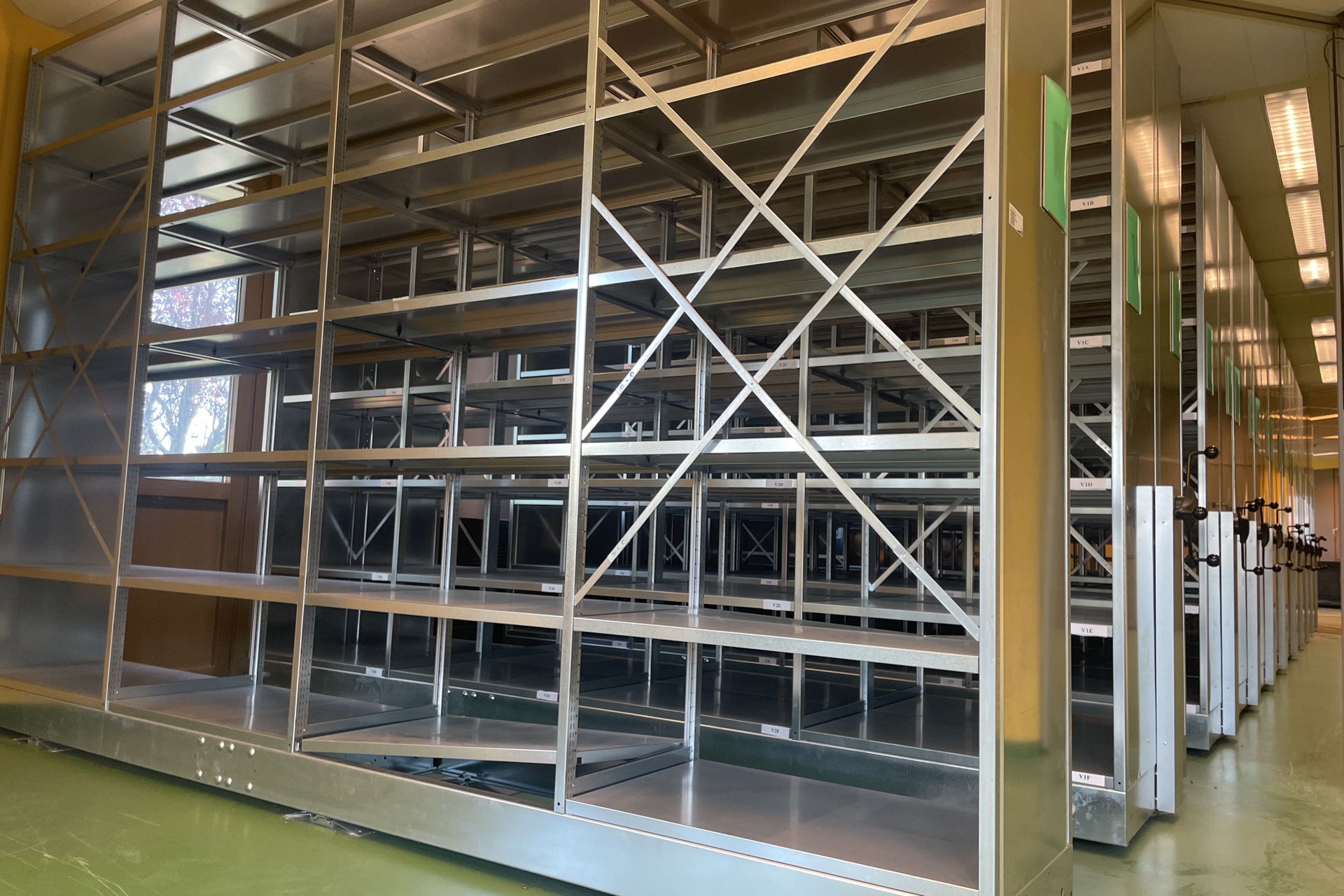 Verschieberegale - 3 Posten