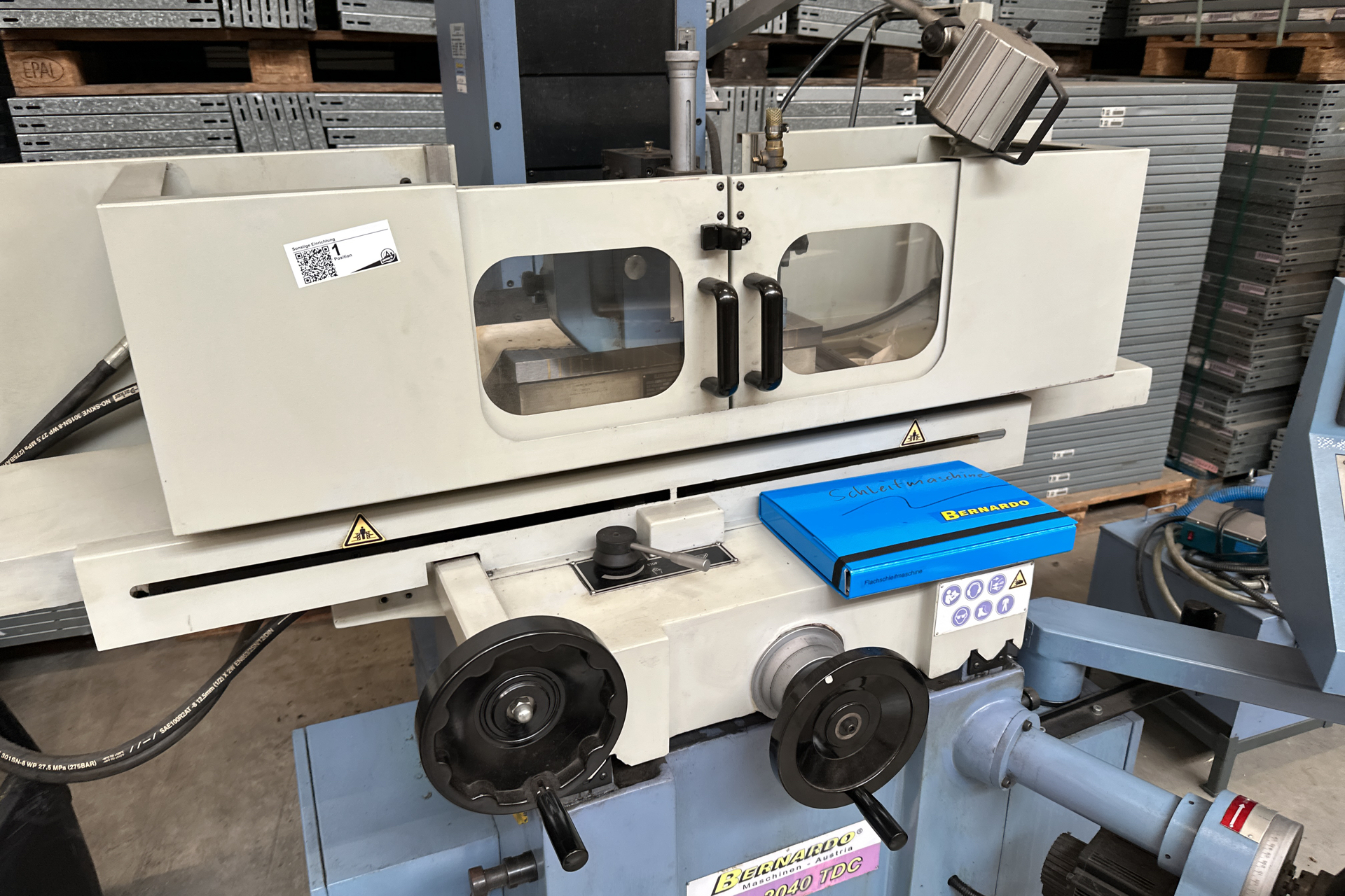 Hydraulische Flachschleifmaschine Bernardo BSG 2040 TDC, gebraucht