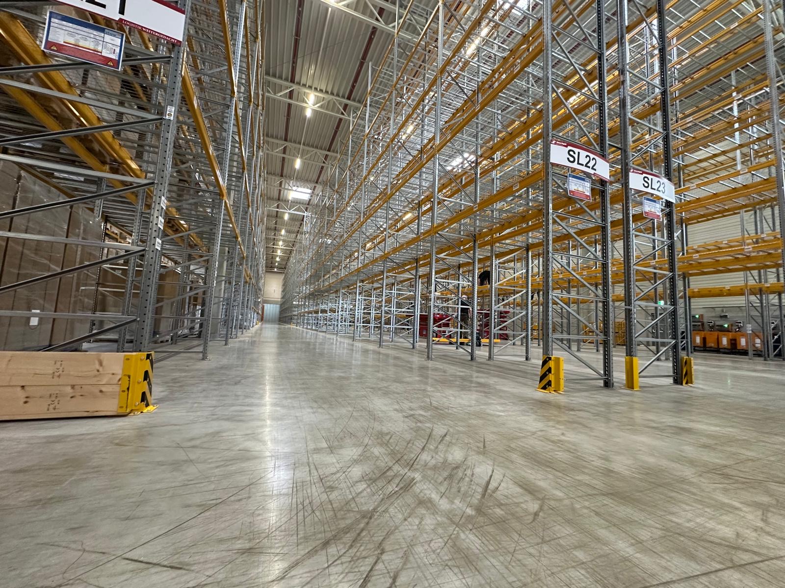 600 Lfm Palettenregal STOW, neuwertig