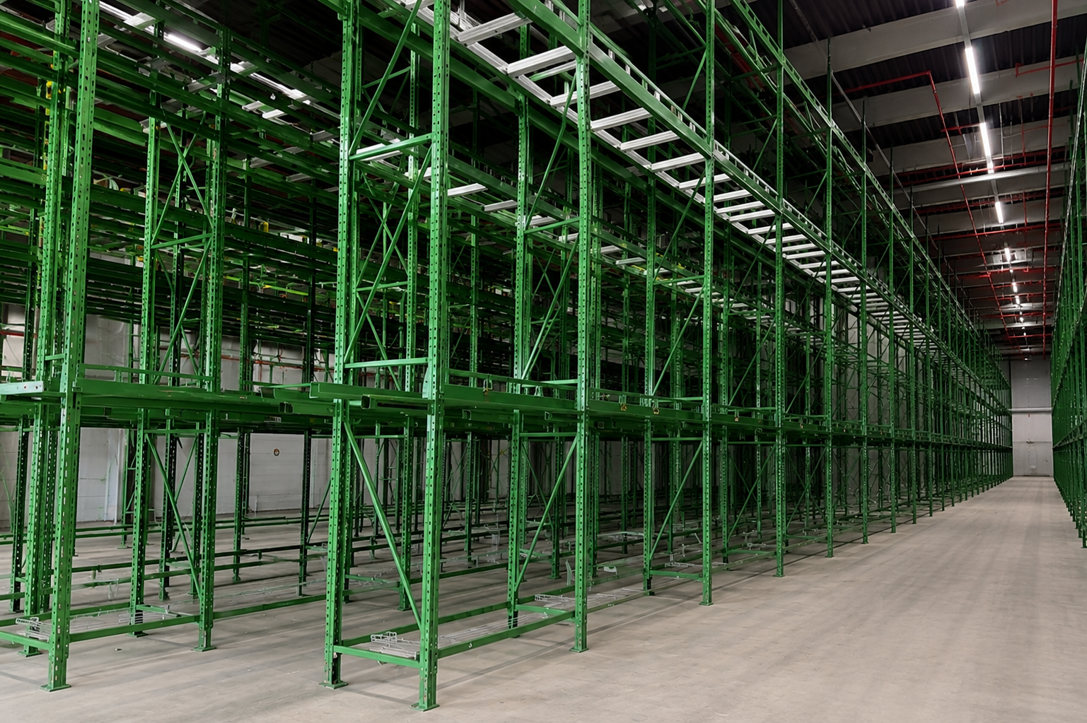 Palettenregal Voest 22 lfm. gebraucht